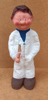 Manit. Carpintero cartón fallero artesano. Ref 2320. 27x8x7