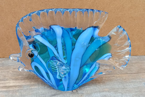Pez cristal. Ref 27116. 15x11x6