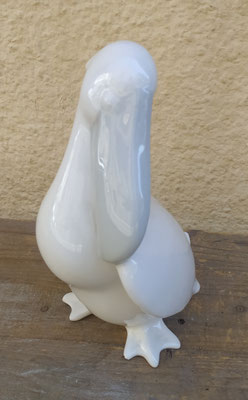 Pelícano porcelana. Ref CAR25. 29x12x14