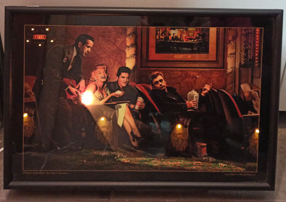 Cuadro luminoso Electric Art "Classic interlude".  47x30. Hecho en USA.