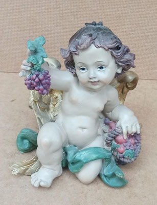 Ángel resina. Ref 4908/195. 13x14