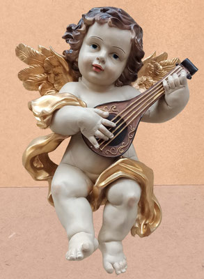 Figura ángel resina. Ref 4908/161. 45 cms