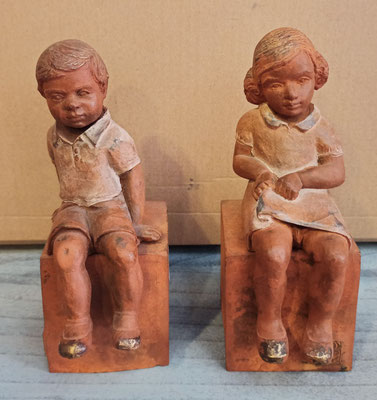 Figuras niño y niña 