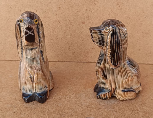 Perros de asta. Ref EL0164. 8x5x3,5