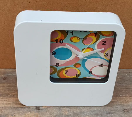 Reloj despertador. Ref 89753. 14x14