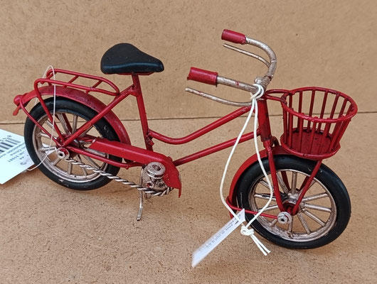 Bicicleta metal. Ref 31081. 16x9x6