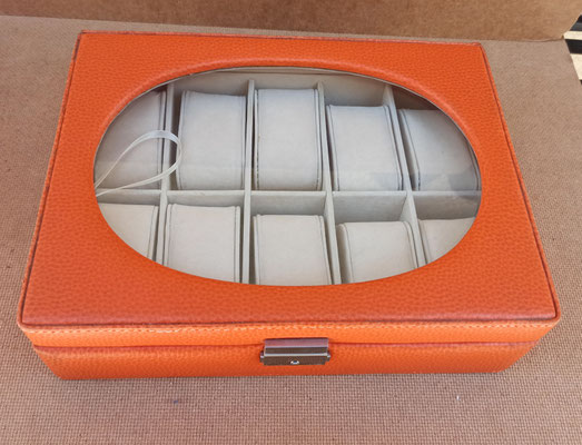 Caja piel 10 relojes. Ref 32028458