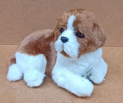 Perro peludo. Ref 50486. 20x14x10