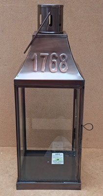 Farol metal. Ref 76396. 39x14x14