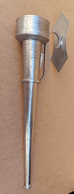 Portavelas antorcha metal. Ref 14344. 60x10x16. Pareja disponible