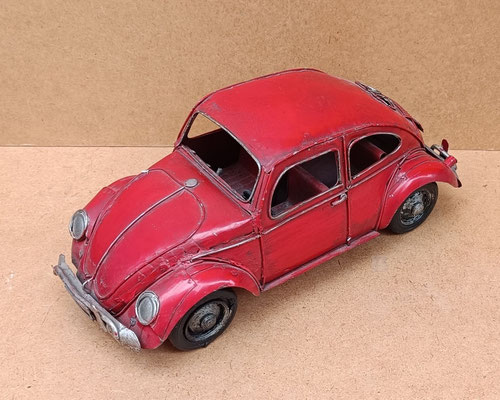 Coche hojalata. 13x30x13