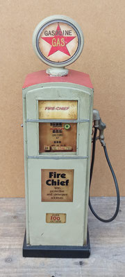 Hucha surtidor gasolina chapa. Ref 374007. 36x11x9