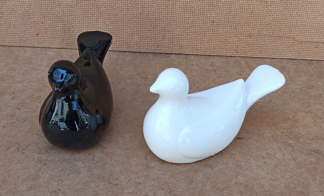 Paloma porcelana. Ref BA603. 12x4x6