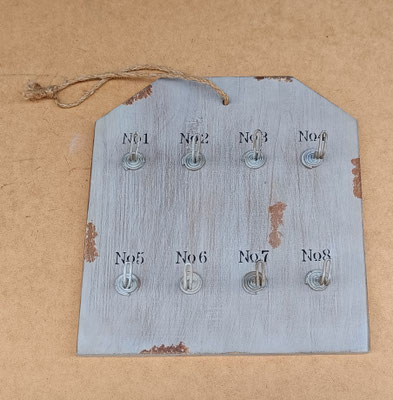 Guardallaves madera. Ref JI026. 33x30x8