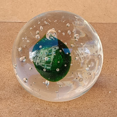 Bola pisapapeles cristal. Ref 70701. 7x7,5