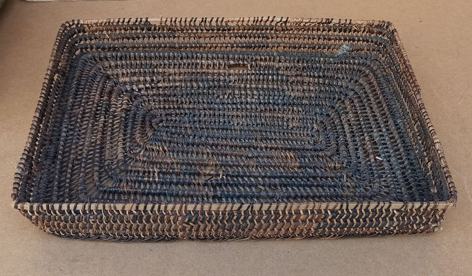 Cesta plana. 38x27x6