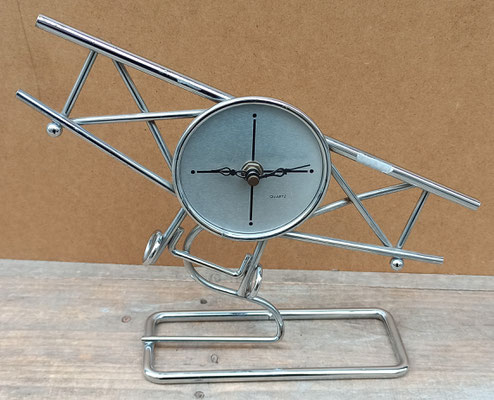 Reloj avión metal. 23x29x7