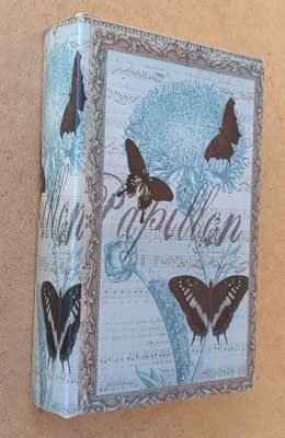Caja libro mariposas. Ref 43546. 24x16x5