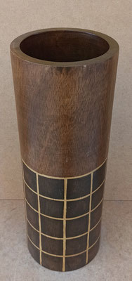 Jarrón madera mango. Ref 10272. 36x13