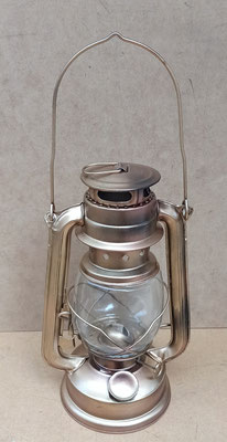 Farol minero latón dorado mecha. Ref 466. 26x16