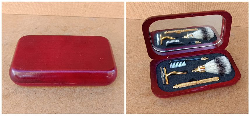 Estuche de aseo caballero. Ref 8364/676. 16x10x4