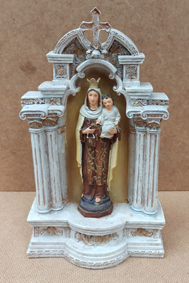 Hornacina Virgen del Carmen. Ref 10/379. 23x13