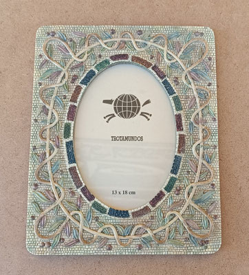 Portafoto resina. Ref 42238. 20x25