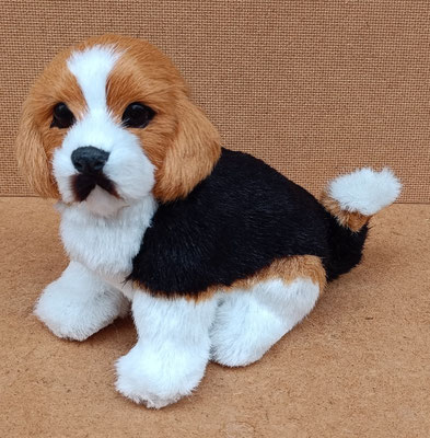 Perro peludo. Ref 50486. 18x17x10