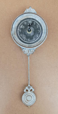 Reloj péndulo. Ref MB-2B. 18x10 diámetro