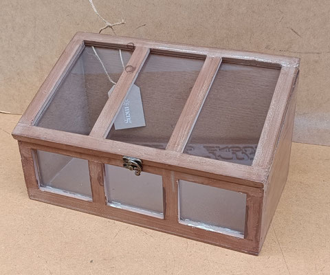 Caja vitrina expositora. Ref 25913. 20x35x20