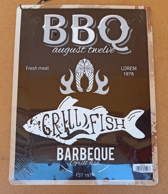 Chapa BBQ. Ref 80403. 30x40