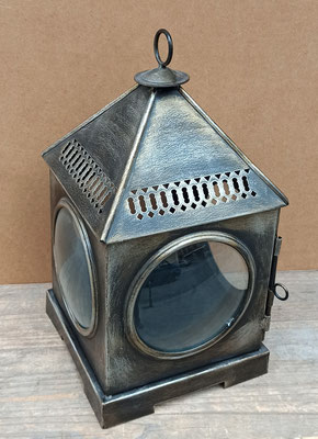 Farol vela zinc. Ref IB820. 36x18x18