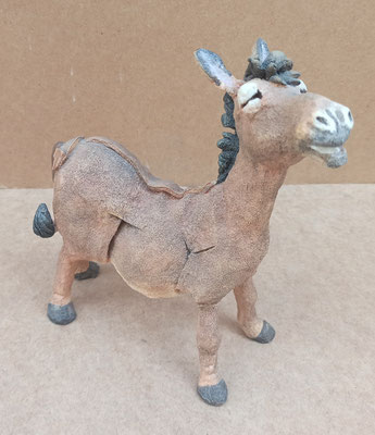 Burro resina A breed apart "Jacob". Ref CA05596. 18x17x5