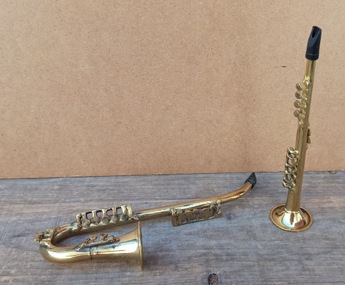 Miniatura instrumentos viento metal 