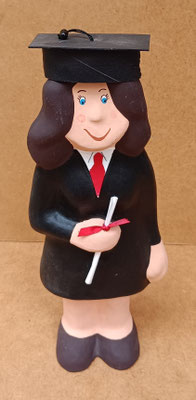 Oriol Garreta (ahora Tino Charito). Graduada cartón fallero artesano. Ref RO12. 32x12x7