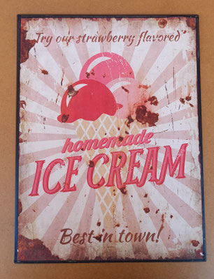 Chapa ice cream. Ref 6Y1364. 30x40