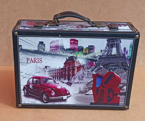 Maleta París. Ref 1067. 33x24x10