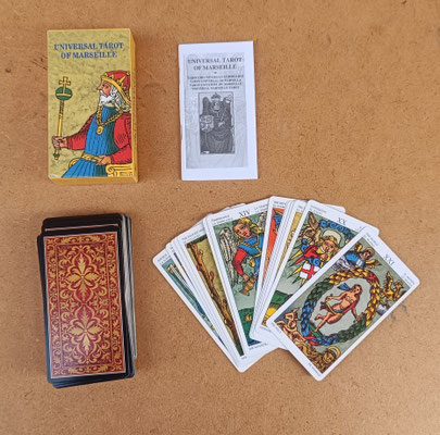 Tarot de Marseille. Ref TM. 10,5x6