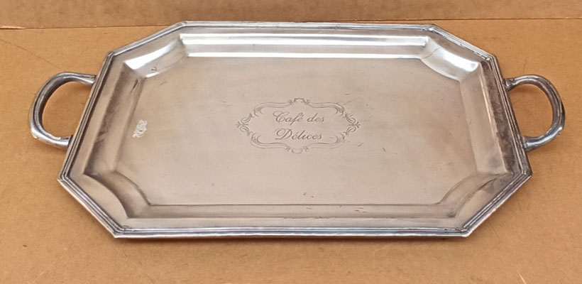 Bandeja metal. Ref 6/357. 49x30x2