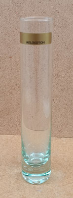 Jarrón cristal. 20x3,5