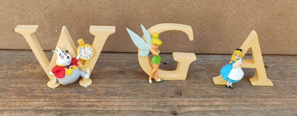Letras Disney. Consultar modelos disponibles