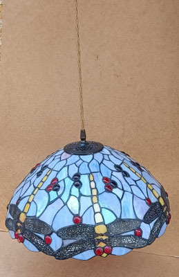 Lámpara Tiffany techo. Ref 21002806. 25x40