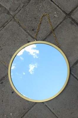 Espejo metal. Ref 67720. 23 cms 