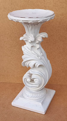 Portavelas resina. Ref 8313. 29x11x11. Pareja disponible 