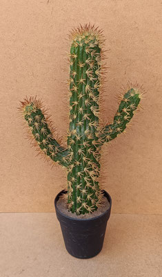 Cactus artificial en maceta. Ref 234529. 55x26x13