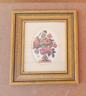 Cuadro flores. Ref 11DFO. 19x21