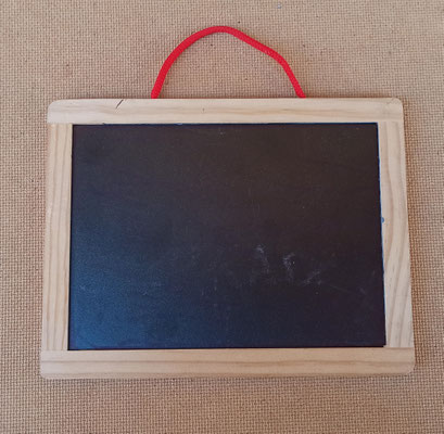 Pizarra de pared 2 caras. 16x20