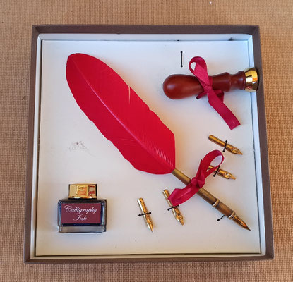 Set de escritura con lacre. Ref 403032