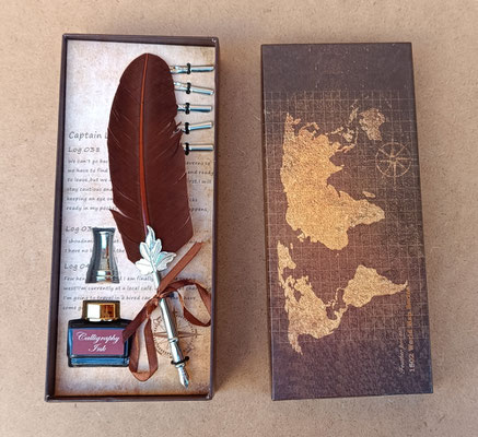 Set escritura pluma. Ref 403004