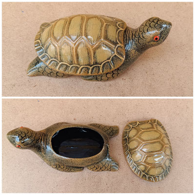 Caja tortuga. Ref 22130201. 18x9x7
